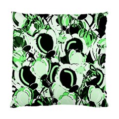 Green Abstract Garden Standard Cushion Case (one Side) by Valentinaart