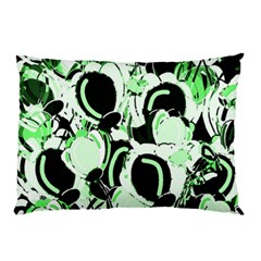 Green Abstract Garden Pillow Case (two Sides)