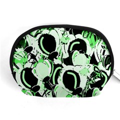 Green Abstract Garden Accessory Pouches (medium) 