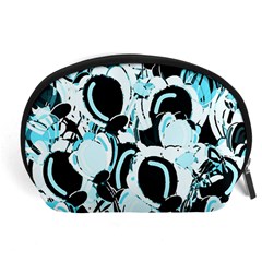 Blue Abstract  Garden Accessory Pouches (large) 