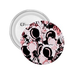 Pink Abstract Garden 2 25  Buttons