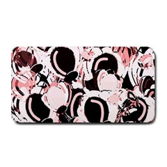 Pink Abstract Garden Medium Bar Mats by Valentinaart