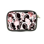 Pink abstract garden Coin Purse Back