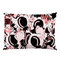 Pink Abstract Garden Pillow Case (two Sides)