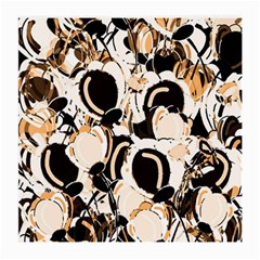 Orange Abstract Garden Medium Glasses Cloth (2-side)