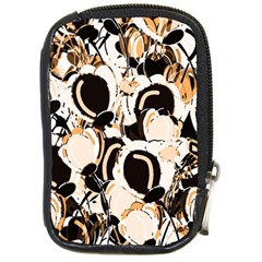 Orange Abstract Garden Compact Camera Cases