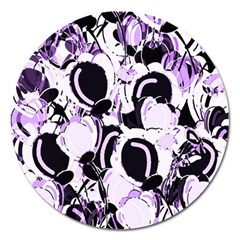 Purple abstract garden 