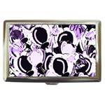 Purple abstract garden Cigarette Money Cases Front