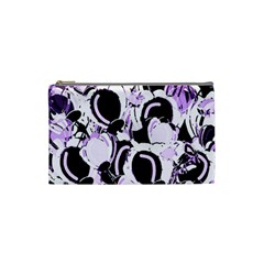 Purple abstract garden Cosmetic Bag (Small) 