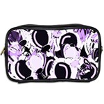 Purple abstract garden Toiletries Bags 2-Side Back