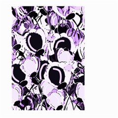 Purple abstract garden Large Garden Flag (Two Sides)