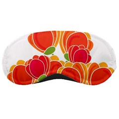 Orange Flowers  Sleeping Masks