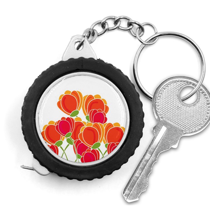 Orange flowers  Measuring Tapes