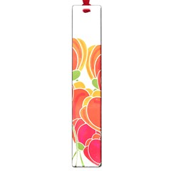 Orange Flowers  Large Book Marks