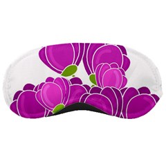 Purple Flowers Sleeping Masks