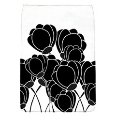 Black Flowers Flap Covers (s) 