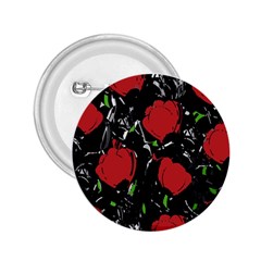 Red Roses 2 25  Buttons