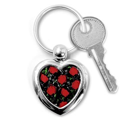 Red Roses Key Chains (heart) 