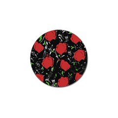 Red Roses Golf Ball Marker (4 Pack) by Valentinaart