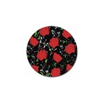 Red roses Golf Ball Marker (4 pack) Front