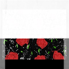 Red Roses Rectangular Jigsaw Puzzl