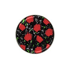 Red Roses Hat Clip Ball Marker