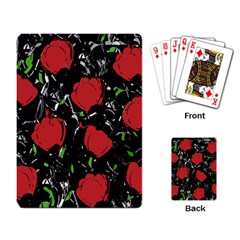 Red Roses Playing Card