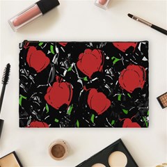 Red Roses Cosmetic Bag (large) 