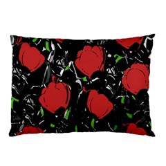 Red Roses Pillow Case (two Sides)