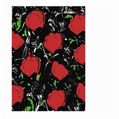 Red Roses Large Garden Flag (two Sides)