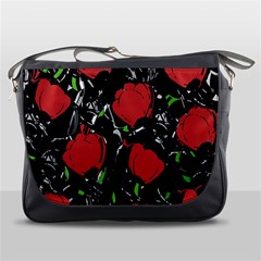 Red Roses Messenger Bags