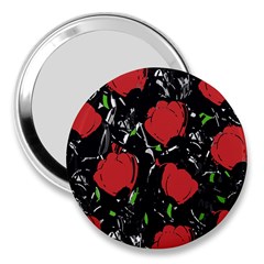 Red Roses 3  Handbag Mirrors