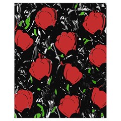 Red Roses Drawstring Bag (small)