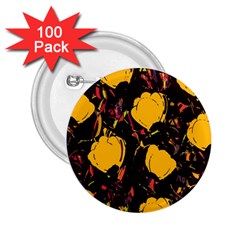 Yellow Roses  2 25  Buttons (100 Pack)  by Valentinaart