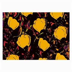 Yellow Roses  Large Glasses Cloth (2-side)