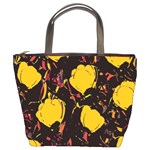 Yellow roses  Bucket Bags Front