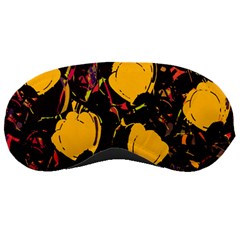 Yellow Roses  Sleeping Masks by Valentinaart