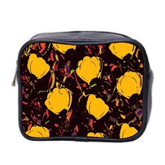 Yellow Roses  Mini Toiletries Bag 2-side