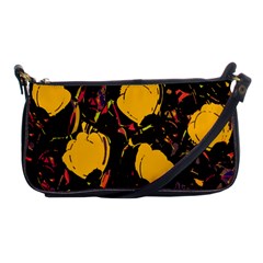 Yellow Roses  Shoulder Clutch Bags