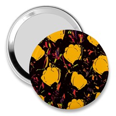 Yellow Roses  3  Handbag Mirrors