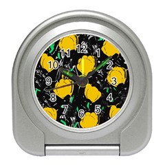 Yellow Roses 2 Travel Alarm Clocks