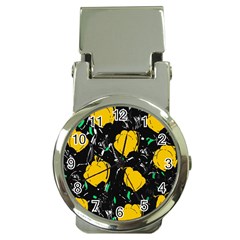 Yellow Roses 2 Money Clip Watches