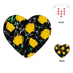 Yellow roses 2 Playing Cards (Heart)  Front