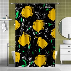 Yellow Roses 2 Shower Curtain 48  X 72  (small) 