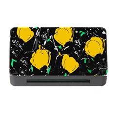 Yellow Roses 2 Memory Card Reader With Cf by Valentinaart