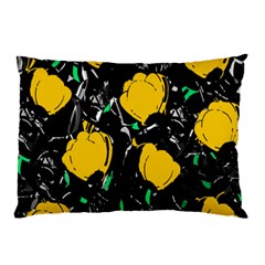 Yellow Roses 2 Pillow Case (two Sides)