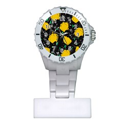 Yellow Roses 2 Plastic Nurses Watch