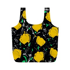 Yellow Roses 2 Full Print Recycle Bags (m) 