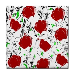 Red Roses 2 Tile Coasters