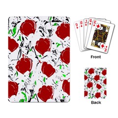 Red Roses 2 Playing Card